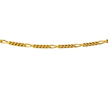 9ct gold 3.3g 18 inch figaro Chain